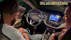 uhh they gotta suck my dick just to pay for the damn ride home... bisexual blowjob payoff!