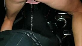 Pretty Shaved Milf Pussy Pees on Heels Freely