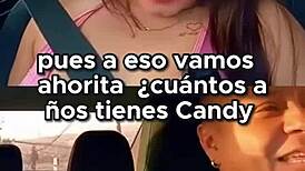 candy garay gettin so hot on way to mansion for castin uh putacalentura