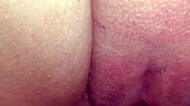 colombian sabrinafoxy neighbor fills her ass with creampie like she loves