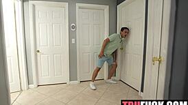 ever wonder what happens when mommy catches you jerking off?