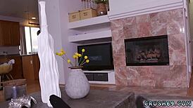 Stepdaughter's taboo seduction hooks father-in-law into hardcore daddy pound session.