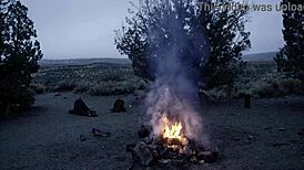 fantasy baremaidens at the campfire