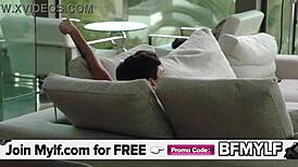 WOW BUSTY STEPMOM AND PERV STEPSIS CAN'T RESIST MONSTER COCK SUCK RIDE DEEPTHROAT