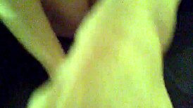 i love tina's stockings feet play so much