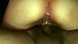 This sexy young homemade couple in pantyhose begs for deep penetration now