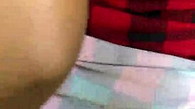 Horny brunette teen craves rough blowjob fuck deep in woods