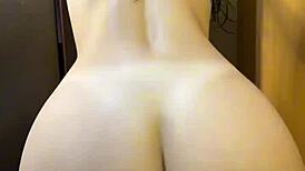 Personal-Error straight outta shower young fat teen girlfriend spreads ass ridin rough doggystyle passionate cowgirl...