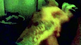 transsexual slut takes cash for massive cumshot facial blast