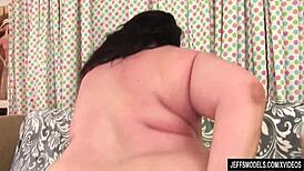 Round raunchy BBW Lacy Bangs pounded in tight asshole! 🍑🔥 Who's next?