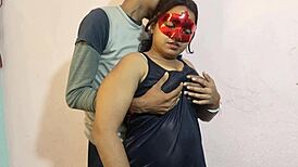 Dost's horny wife craves rough romantic pounding alone at home