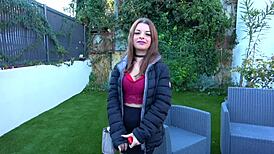 Mary Jane 22yo Hot French Coquine Teases Playfully