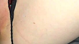 holy shit my wife squirts everywhere fisting herself on my huge dick!!