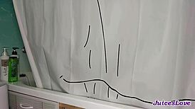 Stepsister Catches Brother Jerking Off and Deepthroats Him Wildly