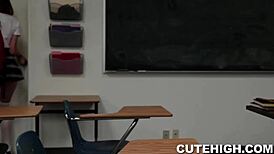 Molly Manson Caught TPing Classroom Bent Doggystyle