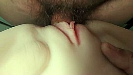 oh man i love slamming toys into her shaved big pussy and ass double style 😩🔥 close-up fuck doll action