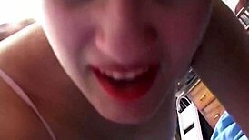 Italian Brunette Anal Fucks Husband Dreaming of Carnival Monster Cock