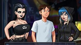 summer adventures continue in casual erotic tales from summertime saga 28