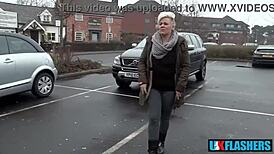 everyone see my wet pussy shameless flashing 😈 bree pissing outdoor