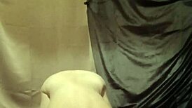 hey slave, bent over eating slop from the pig trough in this wild homemade session 😈🐷