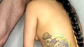 Cute Ex-Girlfriend Deepthroats Monster Cock for Homemade Cumshot Mouthful