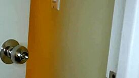 Cuckold watches as stranger face fucks his deepthroat Asian wife 😈💦