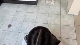 novice real estate agent bends over for client doggystyle fuck to seal first sale