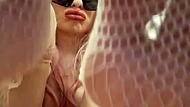 Fetish Feet Mistress Elza Koms Teases in Wet Lingerie and Panty Domination