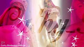 young bimbodoll teases her driver on balcony? wanna watch?