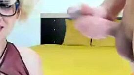 white girl gags on sloppy deepthroat facial webchat