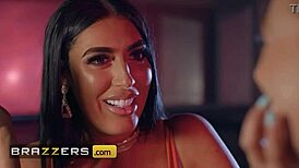 cherie deville and luna star lead wild public threesome outdoors with bubble butts