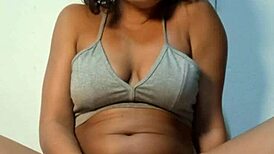 i cum twice rubbing clit hard with 18+ vibrator on wet pussy alone