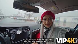 vip4k. hot blondies daruma rai and veronica leal spy play turns to rough foursome fuck