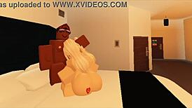 chubby neighbor fat babe invites over for intense home sex session details