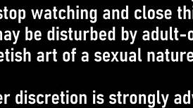 minnie rose helpless in backstage fetish play with toys and latex