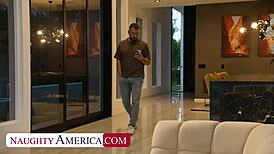 Ever wonder how tight blonde pussy stretches around huge cock quickie?