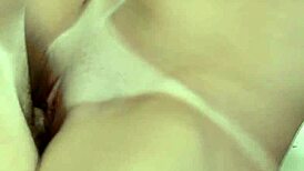 blonde small tits teen fingered hard then nailed by big cock