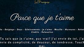 oh god i love how my huge tits make me cum so sensually french solo!