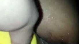 wife squirting hard riding that massive dildo toy