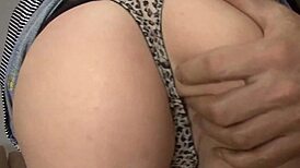 my cheating wife with huge saggy tits deepthroats two monster cocks then creampie swallow