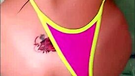 colombian bombshell bikini casting unleashes anal freak?