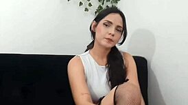 Skinny Colombian stepsis screams loud riding cock in taboo creampie frenzy