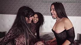 brutal orgy hits with two monster black cocks ravaging the group