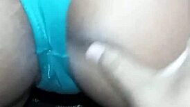 Brazilian babe's PUSSY gets FUCKED hard between boats on public beach