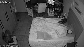 they pretend to forget the camera going wild licking milf's huge ass to mouth