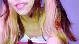 Sexy teen bonneyuwu chats skirt up with stepdad teasing