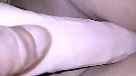 Hubby away, so I dive into coworker's juicy pussy for squirting bliss