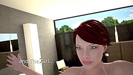 redhead's steamy shower game trailer leaves you breathless