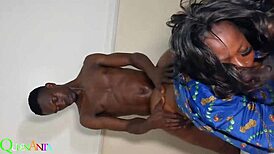 bbw hairy fat pussy takes monster cock doggystyle till creampie cumshot