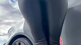 Rough cock slams tight pussy big ass anal bubble butt tits orgasm